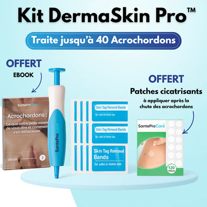 Kit DermaSkin Pro pour retirer un acrochordon sans douleur